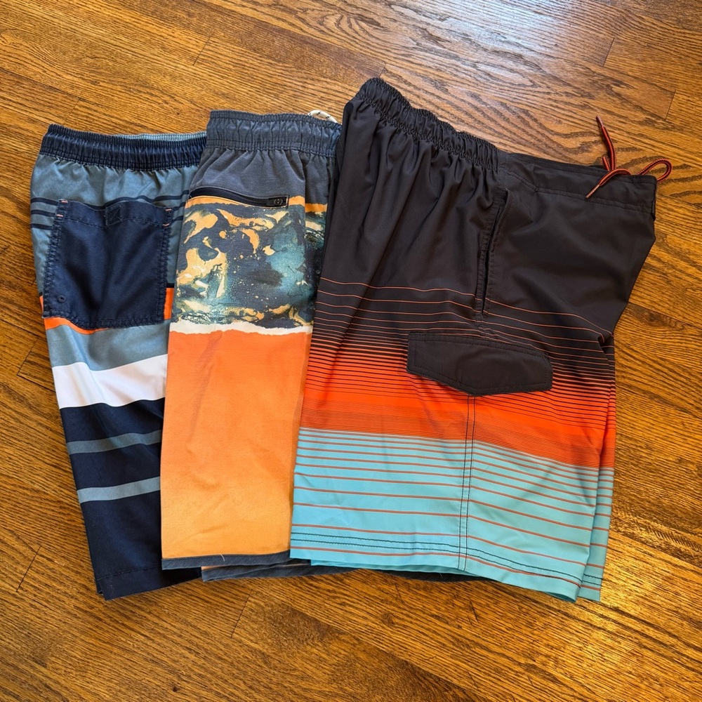 Men’s Swim Board Shorts | Size Large